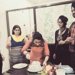 Birthday celebration at INSD Bhilai