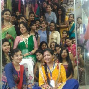Diwali celebration with students at INSD Bhilai