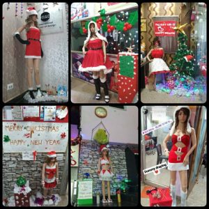 INSD Bhilai in the color of Christmas and New Year
