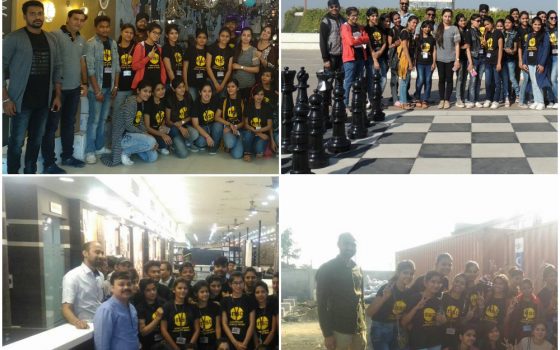 Educational trips for fashion and interior students by INSD Bhilai